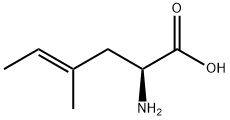 (2S,4E)-2-Amino-4-methyl-4-hexenoic acid Structure