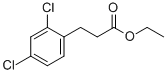 3-(2,4-DICHLORO-PHENYL)-PROPIONIC ACID ETHYL ESTER 구조식 이미지