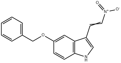 5-БЕНЗИЛОКСИ-3- (2-НИТРОВИНИЛ) -ИНДОЛ структурированное изображение