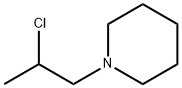 1-(2-chloropropyl)piperidine  구조식 이미지