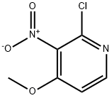 2-CHLORO-4-METHOXY-3-NITROPYRIDINE 구조식 이미지