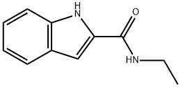 N-Ethyl-1H-indole-2-carboxamide 구조식 이미지
