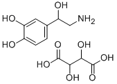 69815-49-2 L-4-(2-Amino-1-hydroxyethyl)-1,2-benzenediol bitartrate