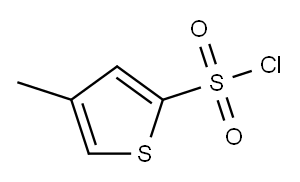 4-Methyl-2-Thiophenesulfonyl chloride 구조식 이미지