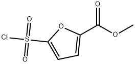 메틸5-(클로로술포닐)-2-푸로에이트 구조식 이미지