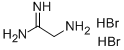 2-Aminoacetamidine dihydrobromide Structure