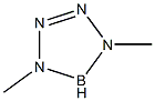 4,5-디하이드로-1,4-디메틸-1H-테트라자보롤 구조식 이미지