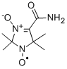 4-CARBAMOYL-2,2,5,5-TETRAMETHYL-3-IMIDAZOLINE-3-OXIDE-1-OXYL Structure