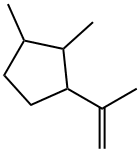 1,2-Dimethyl-3-isopropenylcyclopentane 구조식 이미지