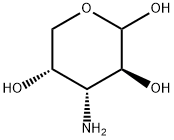 Arabinopyranose, 3-amino-3-deoxy- (9CI) 구조식 이미지