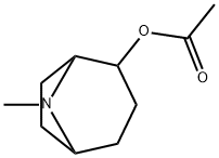 8-Azabicyclo[3.2.1]octan-2-ol,8-methyl-,acetate(ester)(9CI) 구조식 이미지