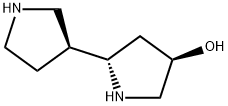 [2,3-Bipyrrolidin]-4-ol, (2S,3S,4R)- (9CI) Structure