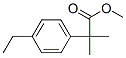 Benzeneacetic acid, 4-ethyl-alpha,alpha-dimethyl-, methyl ester (9CI) Structure