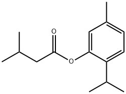 5-methyl-2-(isopropyl)phenyl isovalerate Structure