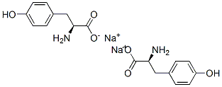 L-TYROSINE DISODIUM SALT Structure