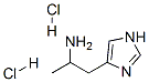 2-(1H-IMIDAZOL-4-YL)-1-METHYL-ETHYLAMINE 2HCL 구조식 이미지