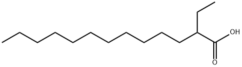 2-ethyltridecanoic acid Structure