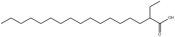 2-ethylheptadecanoic acid Structure