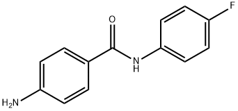 4-AMINO-N-(4-FLUOROPHENYL)BENZAMIDE Structure