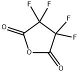 TETRAFLUOROSUCCINIC ANHYDRIDE Structure