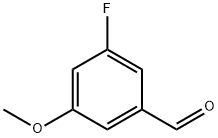 Benzaldehyde, 3-fluoro-5-methoxy- (9CI) 구조식 이미지