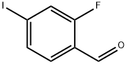 2-FLUORO-4-IODOBENZALDEHYDE
 Structure