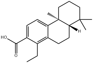 1-Ethyl-4b,5,6,7,8,8a,9,10-octahydro-4b,8,8-trimethyl-2-phenanthrenecarboxylic acid Structure