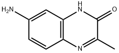 2(1H)-Quinoxalinone,7-amino-3-methyl-(9CI) Structure