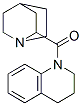 1-azabicyclo[2.2.2]oct-7-yl-(3,4-dihydro-2H-quinolin-1-yl)methanone 구조식 이미지