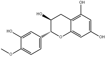 4'-O-Methylcatechin 구조식 이미지