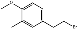 4-(2-bromoethyl)-1-methoxy-2-methylbenzene 구조식 이미지