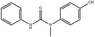 1-(4-hydroxyphenyl)-1-methyl-3-phenyl-urea 구조식 이미지