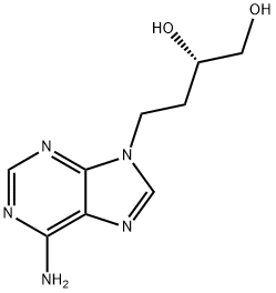 9-(3,4-dihydroxybutyl)adenine Structure