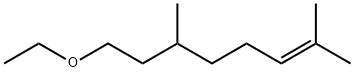 3,7-DIMETHYL-6-OCTENYL ETHYL ETHER Structure