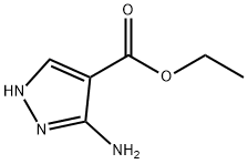 Ethyl 3-amino-4-pyrazolecarboxylate 구조식 이미지