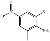 2-Хлор-6-метил-4-нитроанилина структурированное изображение