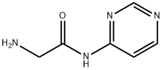 Acetamide,  2-amino-N-4-pyrimidinyl- Structure
