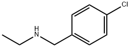 N-에틸-4-클로로벤질아민 구조식 이미지