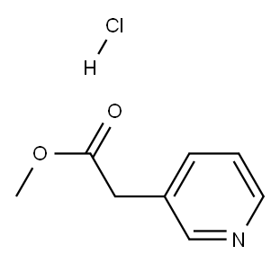 Methyl 3-Pyridylacetate Hydrochloride 구조식 이미지