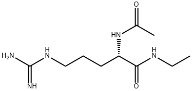 N-alpha-acetylarginine-ethylamide 구조식 이미지