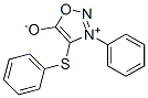 3-Phenyl-4-(phenylthio)sydnone Structure
