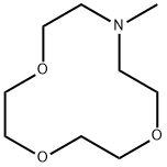 N-METHYLAZA-12-CROWN-4 Structure
