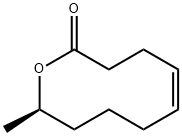 (Z)-9-Hydroxy-4-decenoic acid lactone 구조식 이미지
