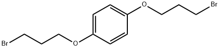 Benzene, 1,4-bis(3-bromopropoxy)- Structure
