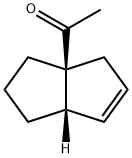 Ethanone, 1-(2,3,4,6a-tetrahydro-3a(1H)-pentalenyl)-, cis- (9CI) Structure