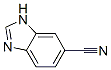 1H-Benzimidazole-6-carbonitrile(9CI) 구조식 이미지