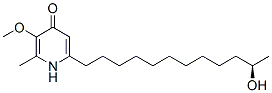 6-[(11R)-11-hydroxydodecyl]-3-methoxy-2-methyl-1H-pyridin-4-one Structure