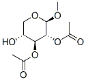 Methyl2,3-Di-O-acetyl-beta-D-xylopyranoside Structure