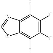 벤조티아졸,4,5,6,7-테트라플루오로-(9CI) 구조식 이미지