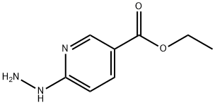 Ethyl 6-hydrazinonicotinate Structure